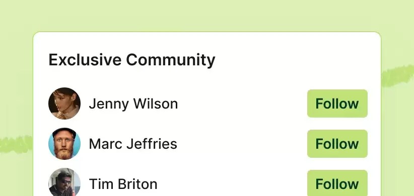 Community Exclusive