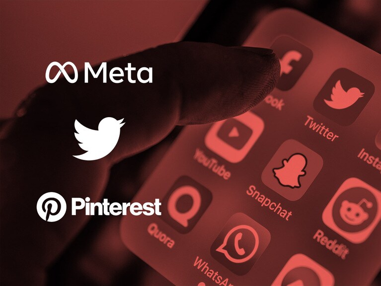Twitter, Meta and Pinterest share prices slump in ad spending drought