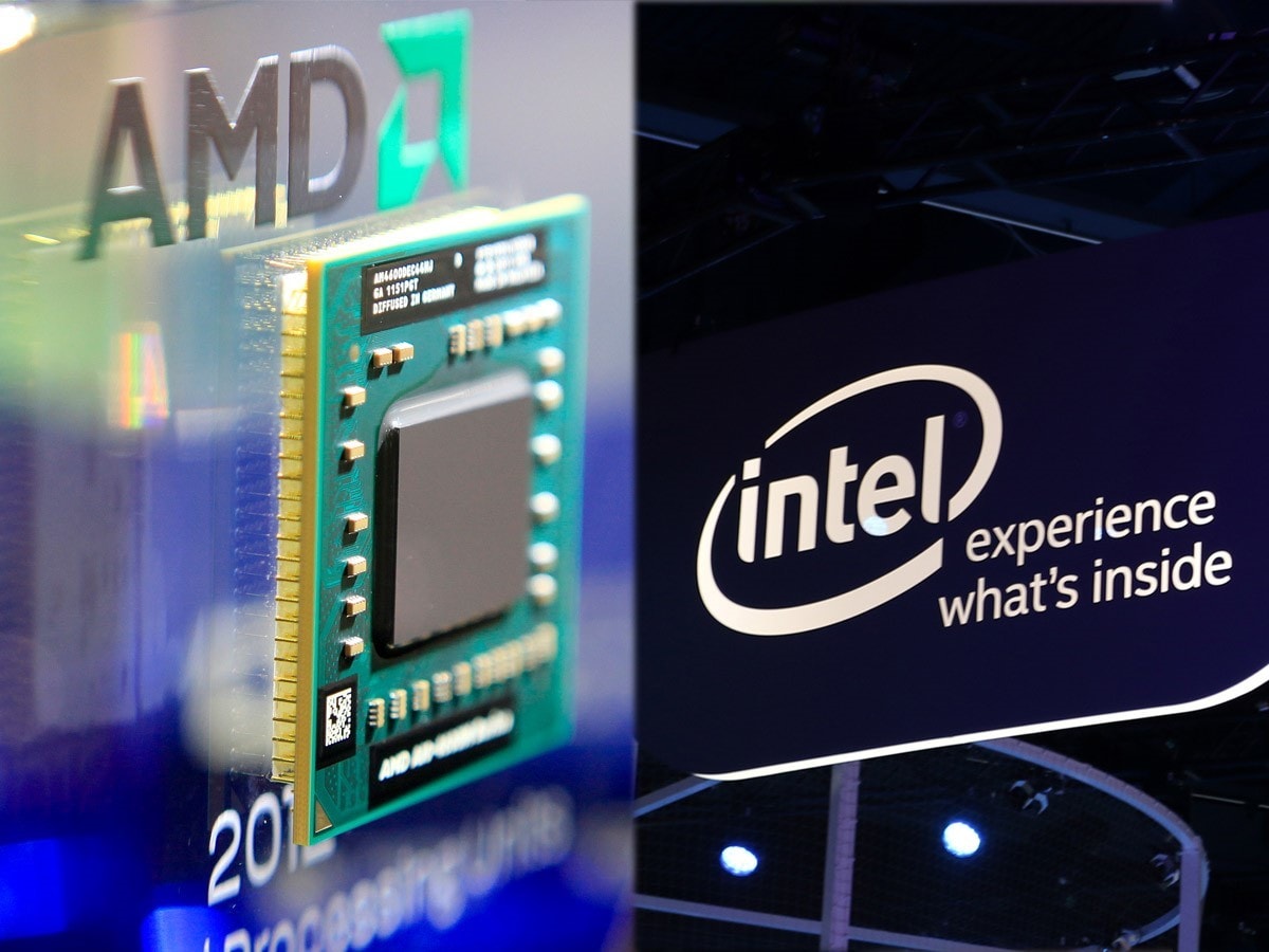 Markets subdued, Intel pops