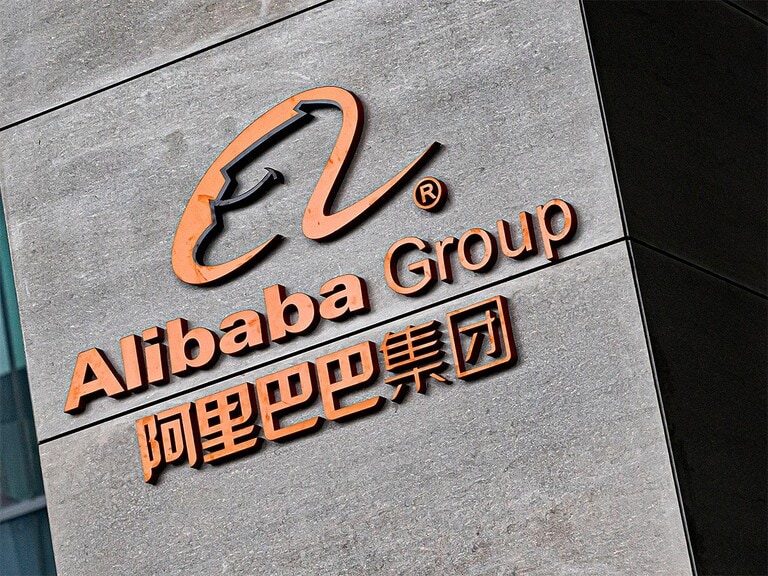 What is expected of Alibaba’s share price ahead of earnings?