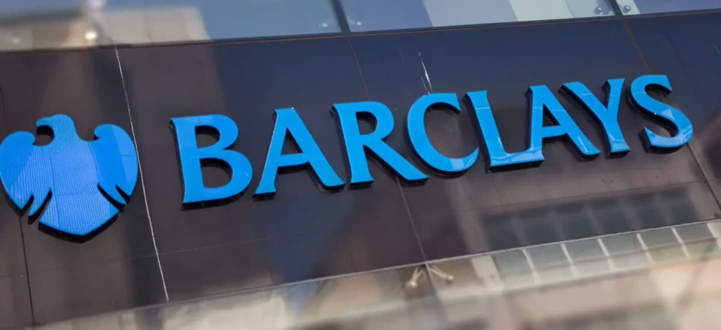 Barclays branch sign