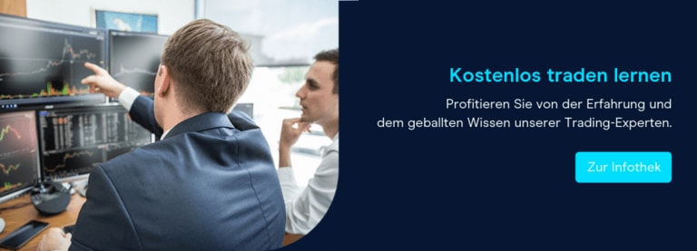Lernen Sie traden mit unseren vielen kostenlosen Infomaterialien