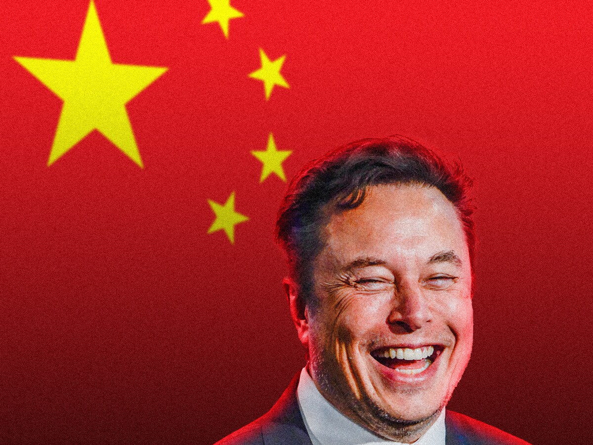 Tesla shares accelerate 4% as Musk visits China