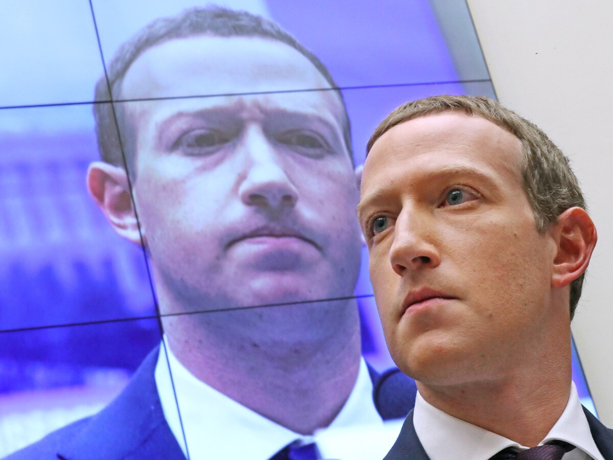 Facebook share price: Facebook's CEO Mark Zuckerberg