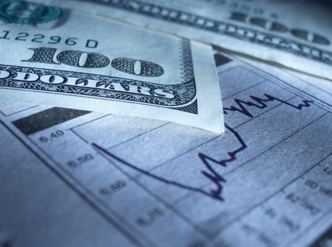 Forex hedging strategy 100 dollar bill on a technical analysis chart