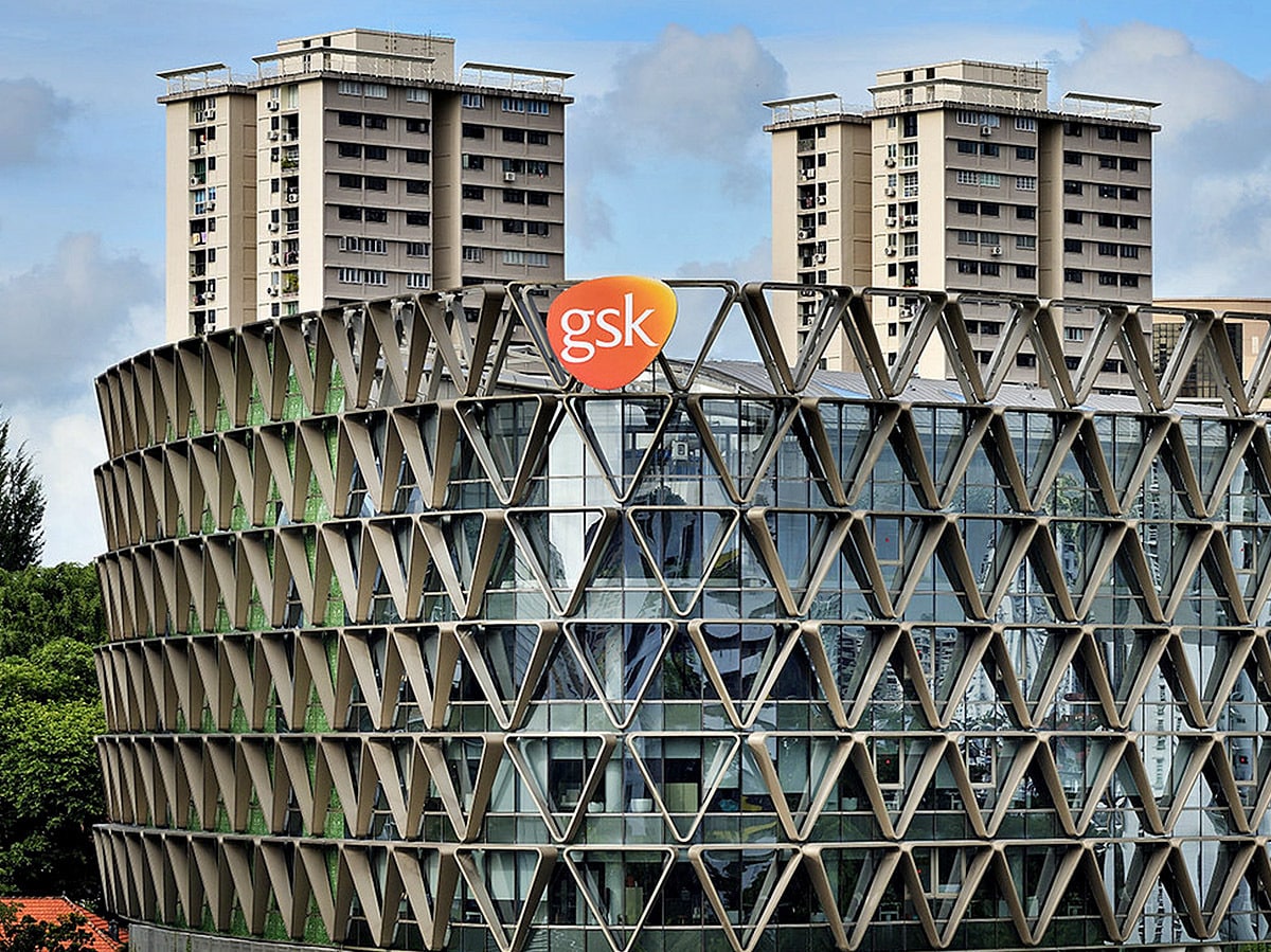 GSK logo and offices