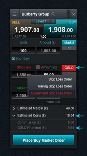 Guaranteed Stop Loss Orders Managing Risks Cmc Markets - 