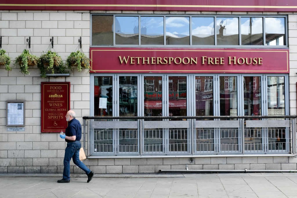Wetherspoon share price: a closed Wetherspoon's pub