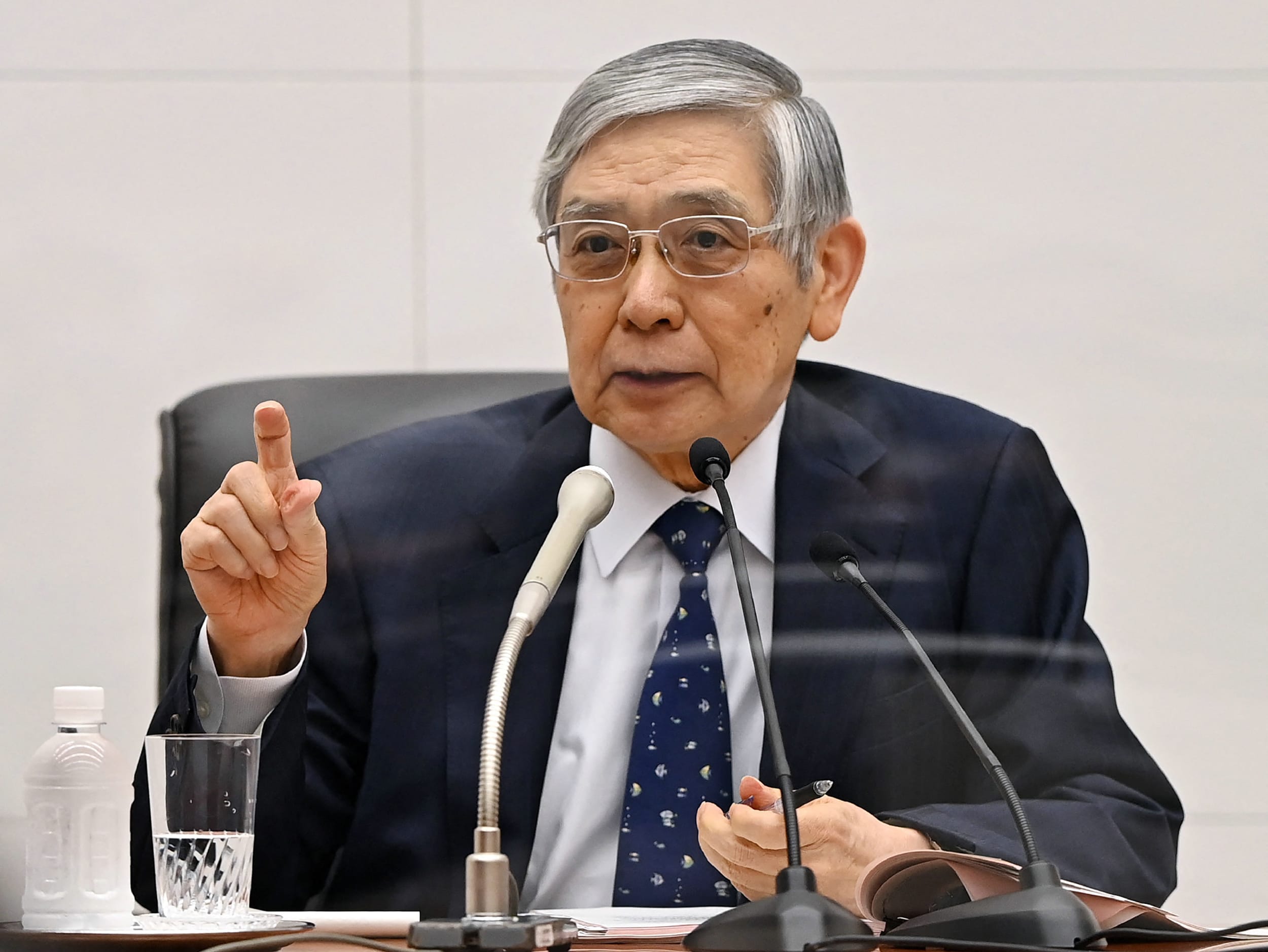 Governor Kuroda of the Bank of Japan