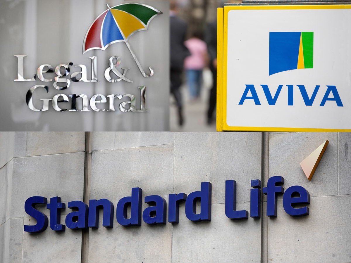 Sector spotlight: Legal and General, Aviva & Standard Life’s share prices