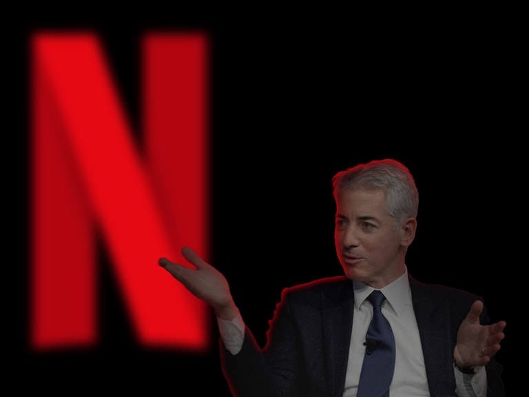 Why did Bill Ackman sell all his Netflix stock?