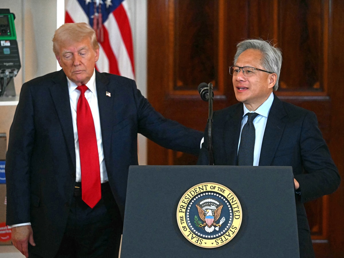 Why isn’t Jensen Huang on Trump’s China roster?
