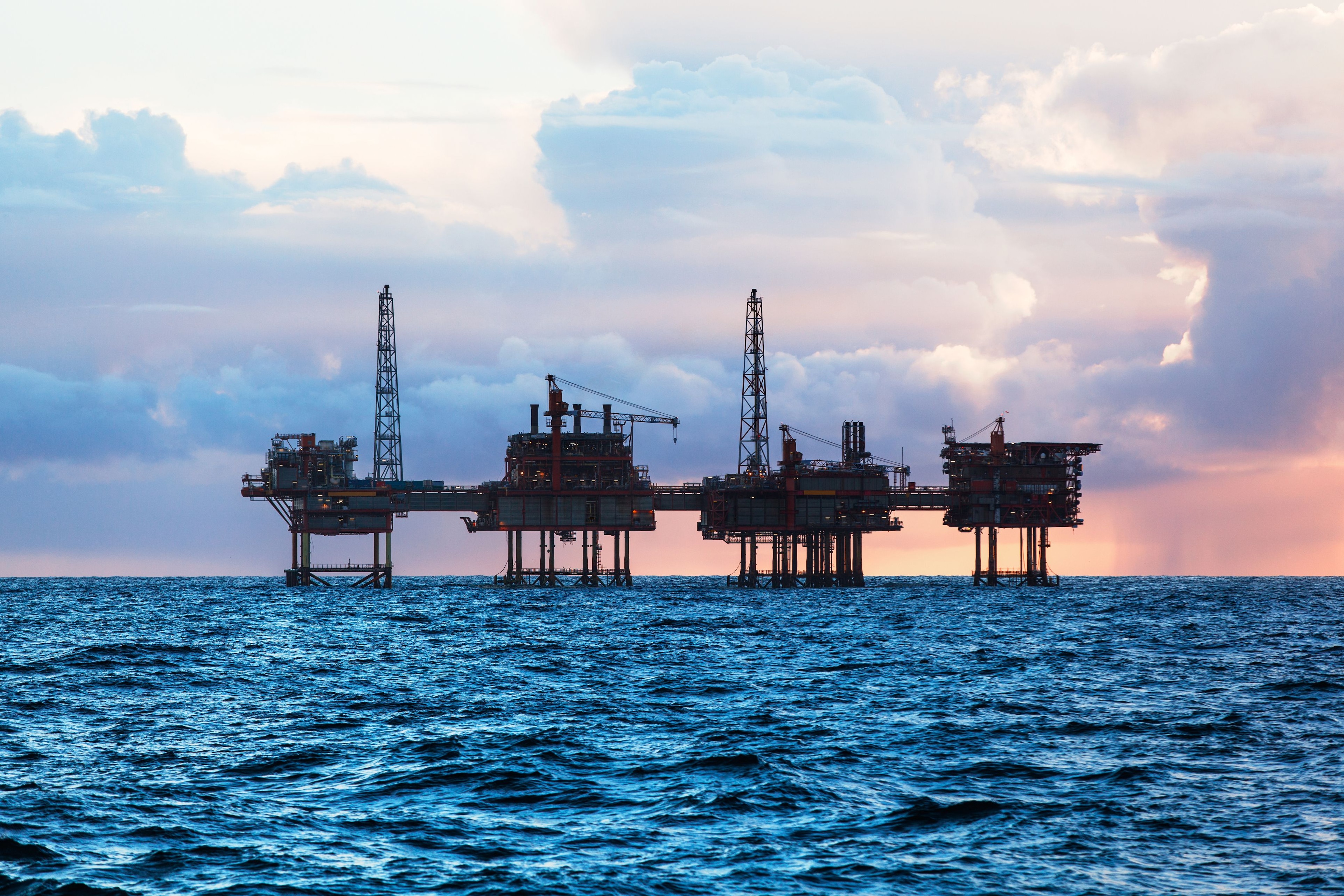 Annual review 2021: Oil and gas - rigs out at sea