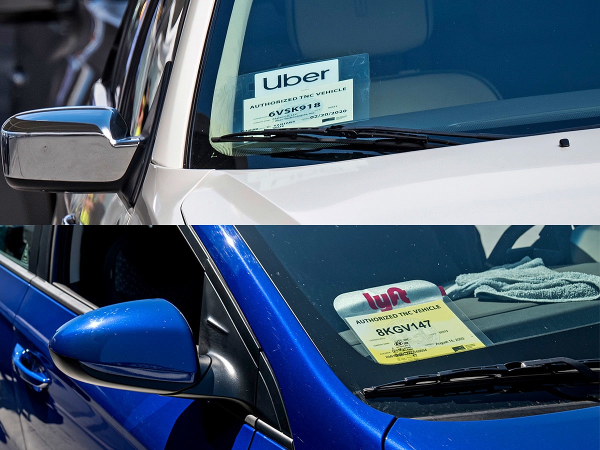 How could Proposition 22 affect Uber and Lyft’s share prices?