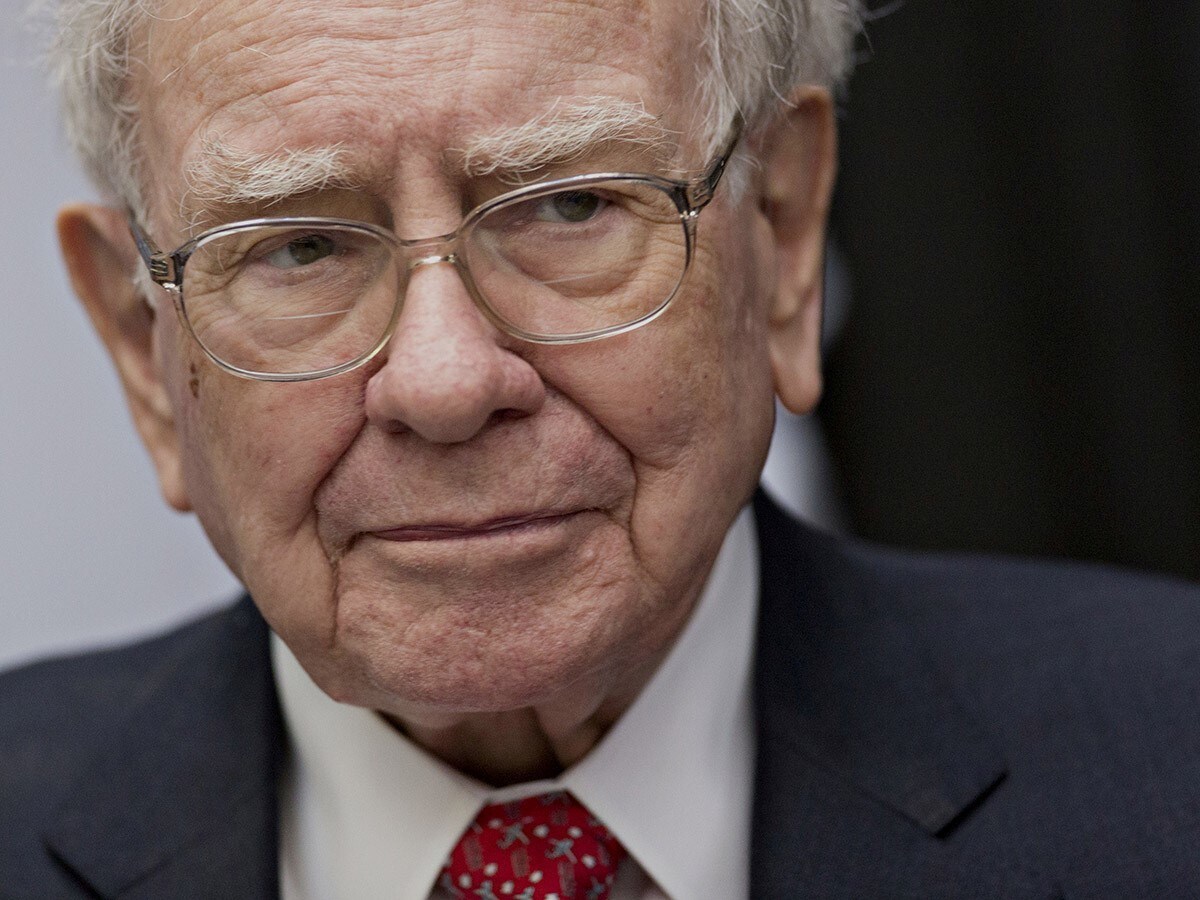 What does Warren Buffett find so interesting about Bank of America’s share price?