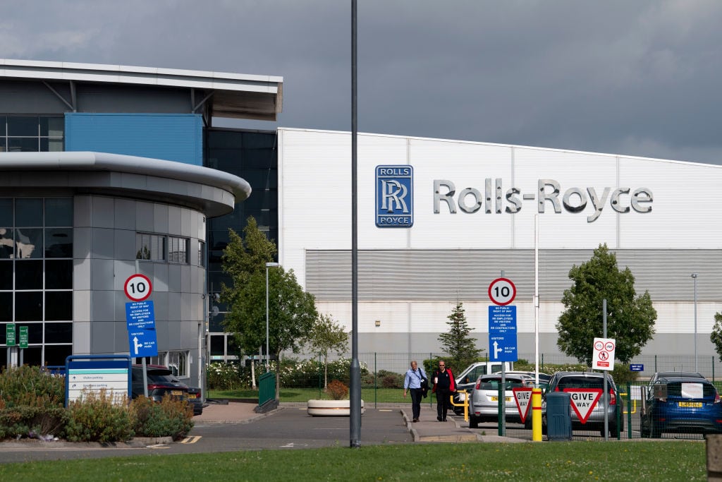 Rolls-Royce share price slips on huge half-year loss