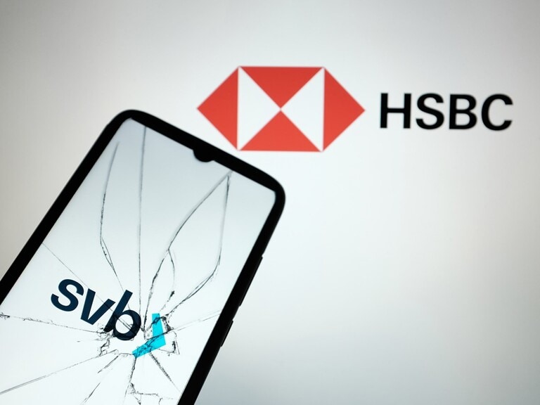 HSBC’s share price down 8% since SVB UK takeover deal