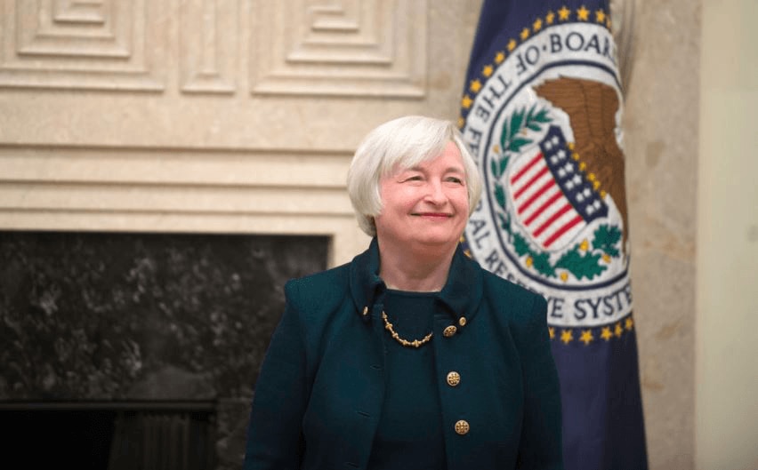 Sentiment muted as Yellen speaks